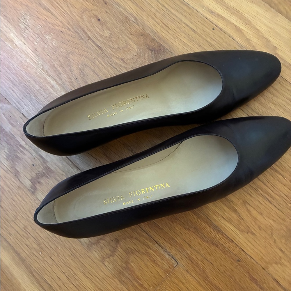 Silvia Fiorentina Brown Chiara heels